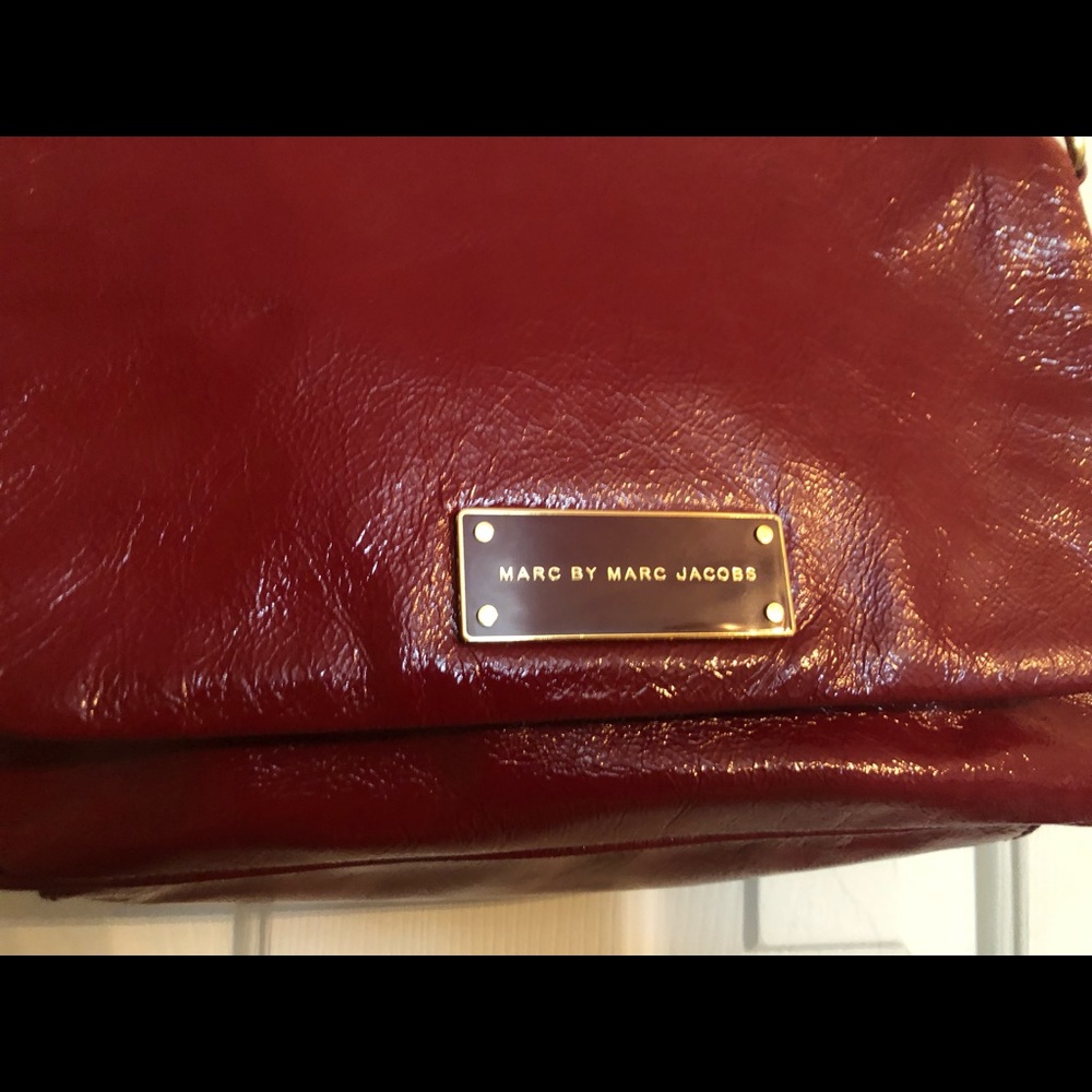 Red Patent Marc Jacobs Handbag
